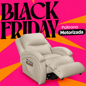 Poltrona motorizada na Black Friday Probel: conforto e praticidade para sua casa