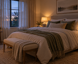Como criar um quarto que favorece o descanso