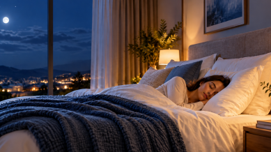 A importância do conforto para uma boa noite de sono