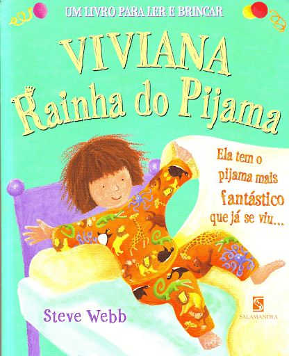Capa do livro “Viviana - Rainha do Pijama”.